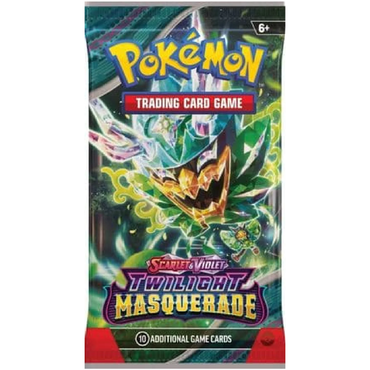 Pokemon TCG Twilight Masquerade Booster Pack - Ingles - Imagen 2