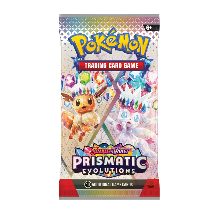 Booster Pack Pokemon Prismatic Evolutions Scarlet Violet - Ingles - Imagen 2