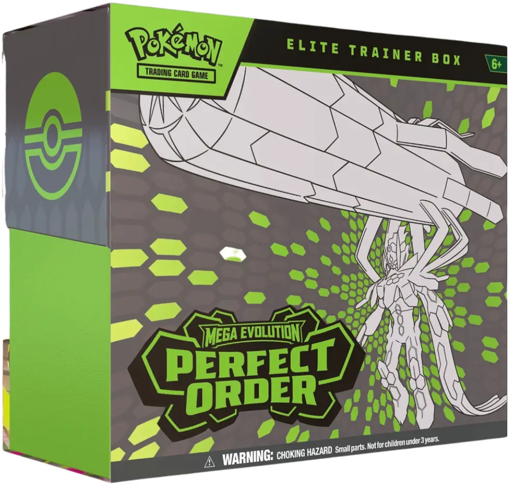 Mega Evolution Perfect Order - Elite Trainer Box - Ingles