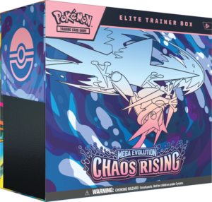 POKEMON TCG MEGA EVOLUTION - CHAOS RISING - ELITE TRAINER BOX ENGLISH