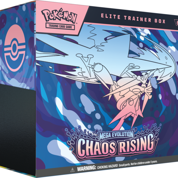 POKEMON TCG MEGA EVOLUTION - CHAOS RISING - ELITE TRAINER BOX ENGLISH