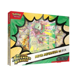 Pokémon TCG Ascended heroes Mega Ex Box Meganium en Ingles