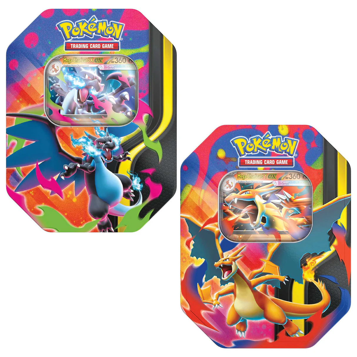 Pokémon TCG: Mega Charizard Tin - Inglés