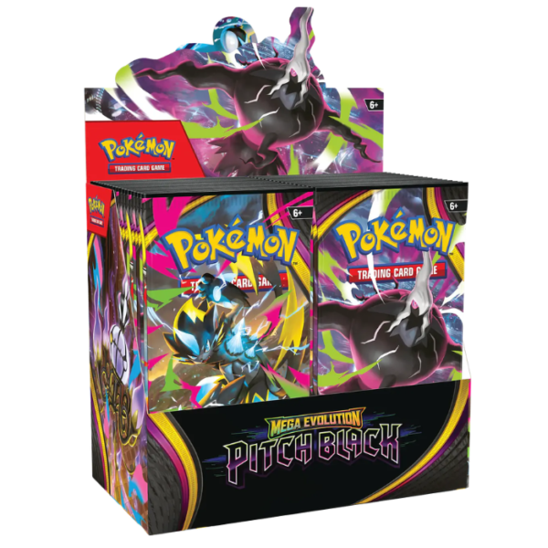 Pokémon TCG: Mega Evolution – Pitch Black Booster Box - Ingles